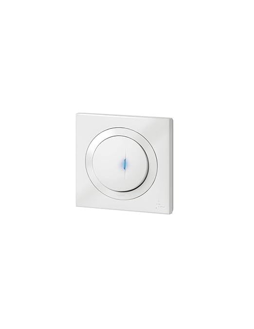 Poussoir simple avec voyant lumineux DOOXIE 6A 250V~ IP44