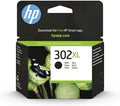 HP 302XL Nero, F6U68AE, cartuccia originale, alta capacità, compatibile con stampanti DeskJet 1110, 2130 e 3630, OfficeJet 3830 e 4650, ENVY 4520