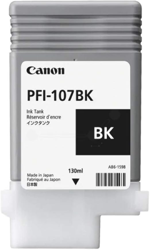 Canon PFI-107BK Cartuccia Inchiostro, Nero