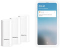 Netatmo DTG-EC Sensores Inteligentes para Puertas Y Ventanas, Inalámbricos, UNA Pieza, Pack 3, Con Detección De Vibraciones Smart Doors and Windows, Multicoloured, One Size