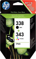 CARTUCCE DI STAMPA HP 338/343 - PACCO MISTO