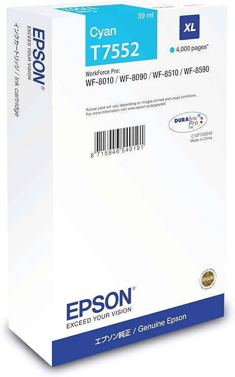 Epson C13T755240 Cartuccia d'Inchiostro