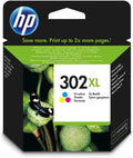 HP CARTUCCIA ORIGINALE 302XL F6U67AE COLORE (Versione XL)