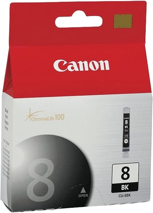 Canon CLI-8 Cartouche BK Noire (Emballage carton)