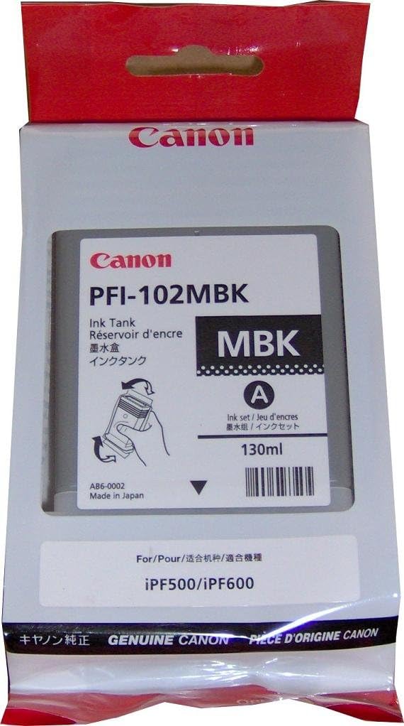 Canon 0894B001AA - Matte Black Ink Tank 130ml (Pigment ink) - Matte Black Ink Tank 130ml (Pigment ink)