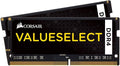 32 GB (2 x 16 Gb) Selezione Valore So-Dimm Corsair Ddr4, Pc4-17000 (2133), Non Ecc Non Bufferizzato, Cas 15-15-15-36, Pcb Nero, 1.2 V