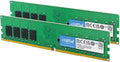Crucial RAM 64Go Kit (2x32Go) DDR4 3200MHz CL22 (ou 2933MHz ou 2666MHz) Mémoire de Bureau CT2K32G4DFD832A