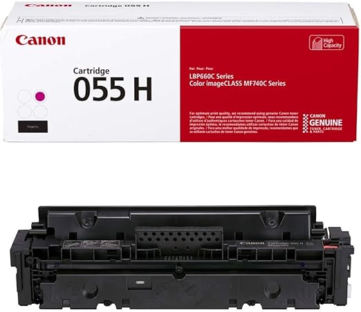 Canon 055 H - Hohe Ergiebigkeit - Magenta - Original - Tonerpatrone - f?r i-SENSYS LBP663Cdw, LBP664Cx, MF742Cdw, MF744Cdw, MF746Cx (3018C004)