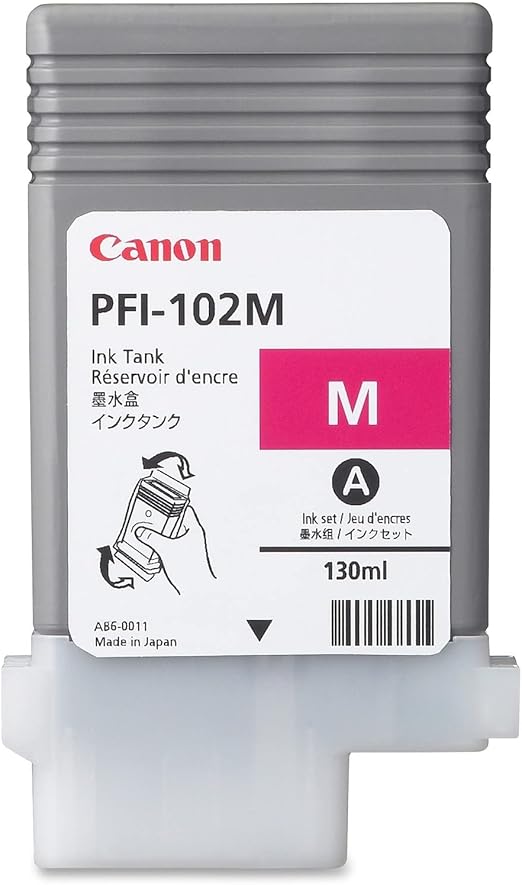 Canon PFI-102M Cartuccia ad Inchiostro Solido, Magenta