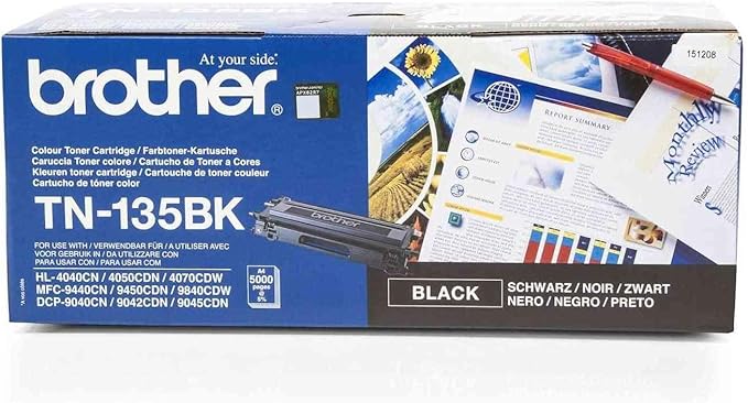 TN-135BK Brother DCP-9040CN Toner Cartridge