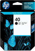 Cartuccia HP Originale Inchiostro, Nero, 40