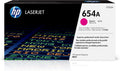 HP 654A CF333A, Cartuccia Toner Originale da 2000 Pagine, Compatibile con la Stampante LaserJet Enterprise M651, Magenta