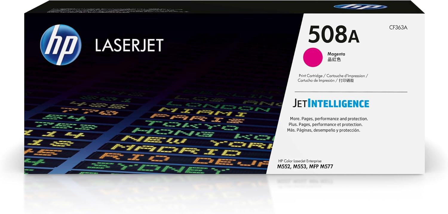 HP Toner CF363A (508A) - Magenta - Kapazit?t: 5.000 Seiten (CF363A)