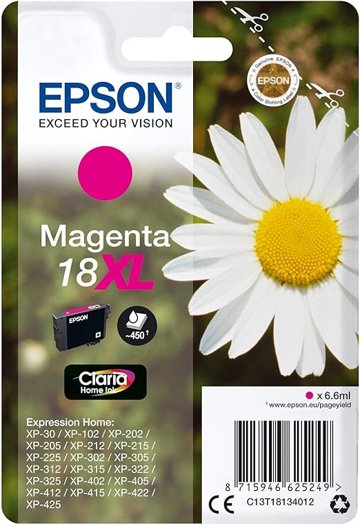 Epson C13T18134022 Inchiostro, Magenta