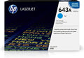HP 643A Q5951A, Cartuccia Toner Originale HP da 10000 Pagine, Compatibile con la Stampante HP Laserjet 4700, Ciano