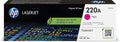 HP 220A W2203A, Cartuccia Toner Originale 1800 Pagine, Compatibile con le Stampanti LaserJet Pro M4202, MFP 4302, Magenta