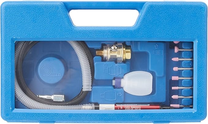 Silverline 633630 - Mini smerigliatrice ad aria compressa, 6,2 bar