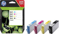 HP 364XL N9J74AE Cartucce Originali per Stampanti a Getto di Inchiostro Photosmart B210c, B110c, B110e, B8550, 7520, Deskjet 3520, 3522, 3524, Confezione da 4, Nero, Ciano, Giallo, Magenta