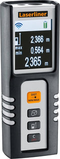 Laserliner Télémètre Laser, DistanceMaster Compact, Appareil de Mesure numérique avec Une portée de 25 m, Mesure de Longueurs, de Surfaces et de volumes
