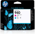 HP C4901A Testina di Stampa 940, Magenta/Ciano
