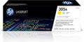 HP 305A CE412A, Cartuccia Toner Originale da 2600 Pagine, Compatibile con le Stampanti LaserJet Pro M351, MFP M375, M451, MFP 475, Giallo