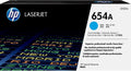 HP 654A CF331A, Cartuccia Toner Originale da 2000 Pagine, Compatibile con la Stampante LaserJet Enterprise M651, Ciano