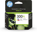 HP 300XL CC644EE, Tricromia, Cartuccia Originale Alta Capacità da 440 Pagine, Compatibile con le Stampanti DeskJet D2560, D2660, F4280, F4224, F4283; Photosmart Serie C