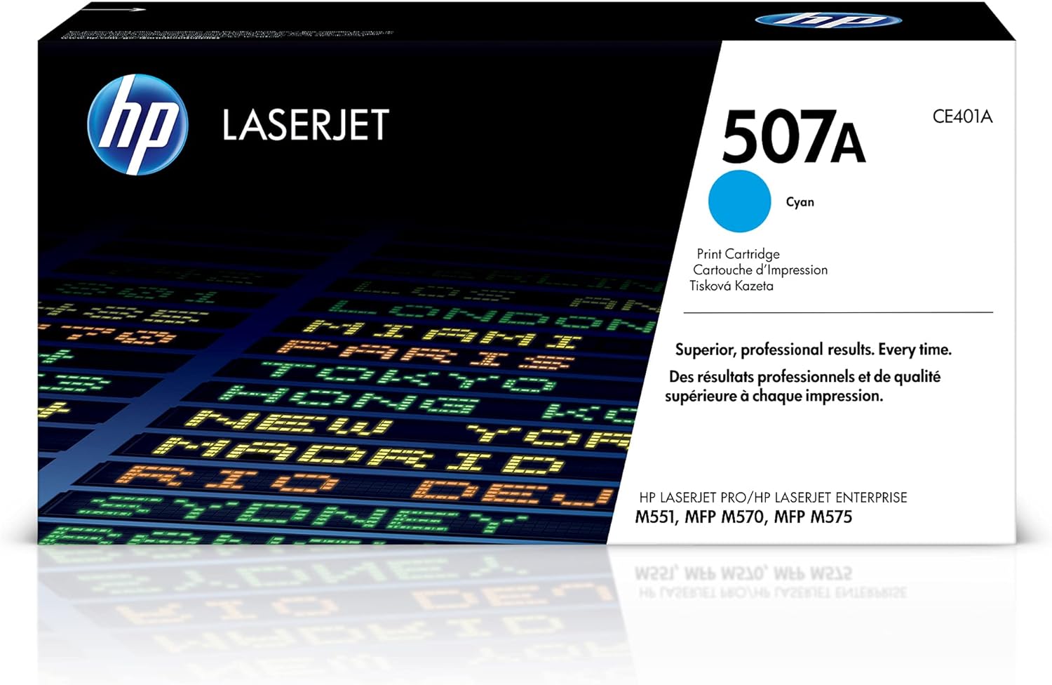 Hewlett Packard HP 507A - Cyan - Original - Laserjet - Tonerpatrone (CE401A) - für Laserjet Enterprise 500, 500 M551, Flow MFP M575; Laserjet PRO 500