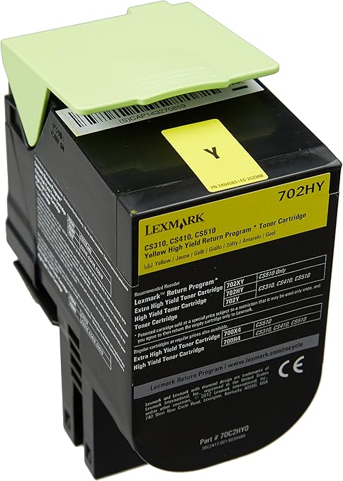 Toner Lexmark Giallo Per Cs3X-Cs4X-Cs5X