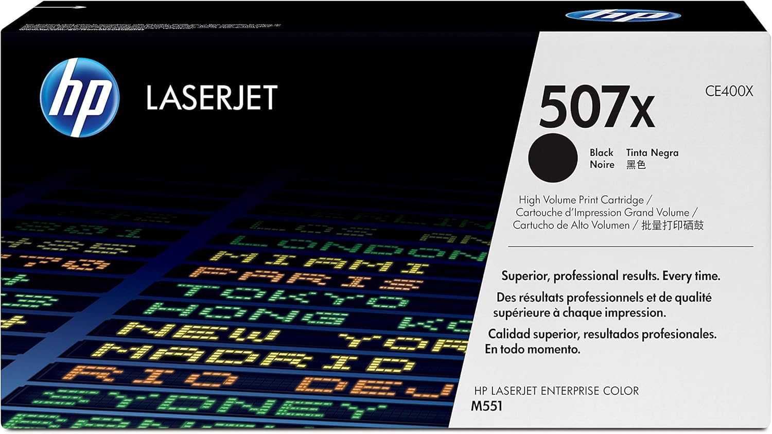 HP TONER 507X LASERJET ENTERPRISE/M551N/M575DN 11K