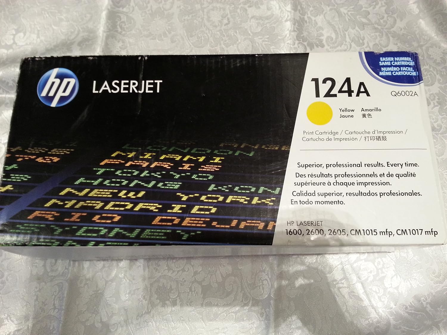 HEWLETT PACKARD Toner Giallo HP 124a